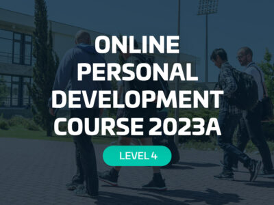 Online Personal Development course 2023A (level 4)