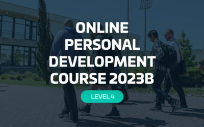 Online Personal Development course 2023B (level 4)
